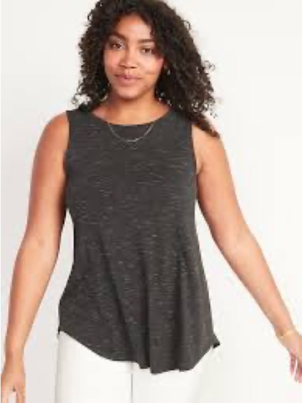 Old Navy Charcoal Swing Tank Top - Women’s